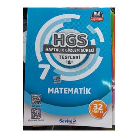 7. Sınıf Matematik Hgs Testleri 32 Hafta Seviye Yayınları