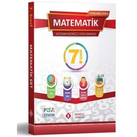 7. Sınıf Matematik Kazanım Merkezli Soru Bankası Seti Sonuç Yayınları