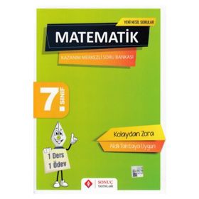 7. Sınıf Matematik Kazanım Merkezli Soru Bankası Seti Sonuç Yayınları