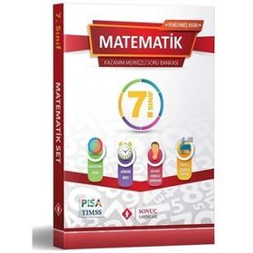 7. Sınıf Matematik Kazanım Merkezli Soru Bankası Seti Sonuç Yayınları