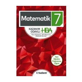 7. Sınıf Matematik Kazanım Odaklı HBA - Tudem Yayınları