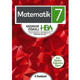 7. Sınıf Matematik Kazanım Odaklı HBA - Tudem Yayınları