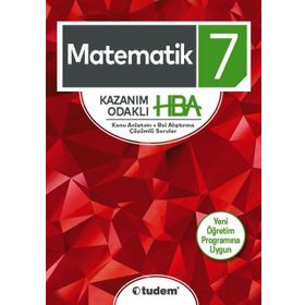 7. Sınıf Matematik Kazanım Odaklı HBA - Tudem Yayınları