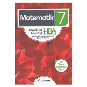 7. Sınıf Matematik Kazanım Odaklı HBA - Tudem Yayınları