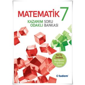 7. Sınıf Matematik Kazanım Odaklı Soru Bankası Tudem Yayınları