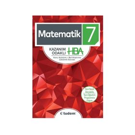 7. Sınıf Matematik Kazanım Odaklı Soru Bankası Tudem Yayınları