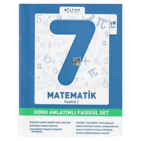 7. Sınıf Matematik Konu Anlatımlı Fasikül Set - Bilfen Yayınları