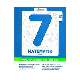 7. Sınıf Matematik Konu Anlatımlı Fasikül Set - Bilfen Yayınları