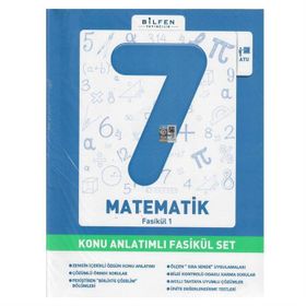 7. Sınıf Matematik Konu Anlatımlı Fasikül Set - Bilfen Yayınları