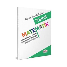 7. Sınıf Matematik Konu Kazanım Testleri - Editör Yayınları