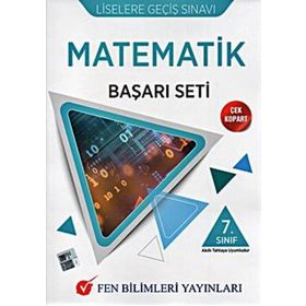 7. Sınıf Matematik LGS Başarı Seti Fen Bilimleri Yayınları