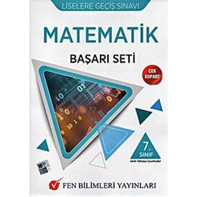 7. Sınıf Matematik LGS Başarı Seti Fen Bilimleri Yayınları