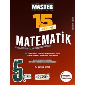 7.Sınıf Matematik Master 15 Matematik Deneme-Okyanus Yayınları