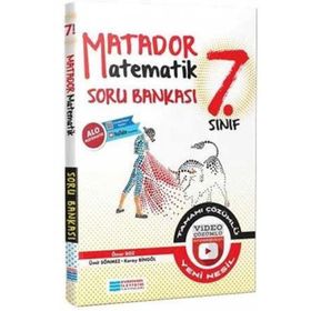 ​7. Sınıf Matematik Matador Video Çözümlü Soru Bankası-Evrensel İletişim Yayınları