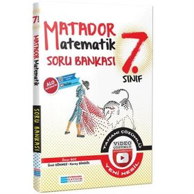​7. Sınıf Matematik Matador Video Çözümlü Soru Bankası-Evrensel İletişim Yayınları
