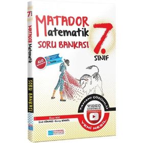 ​7. Sınıf Matematik Matador Video Çözümlü Soru Bankası-Evrensel İletişim Yayınları