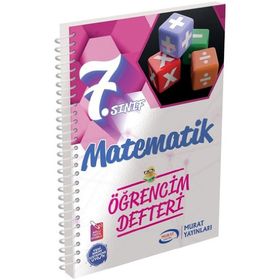 7. Sınıf Matematik Öğrencim Defteri Murat Yayınları
