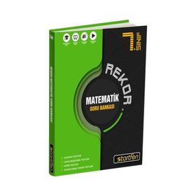 7. Sınıf Matematik Rekor Soru Bankası-Startfen Yayınları