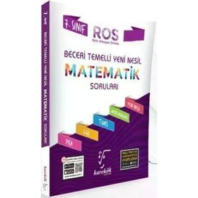 7. Sınıf Matematik ROS Serisi Soru Bankası-Karekök Yayınları