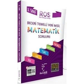 7. Sınıf Matematik ROS Serisi Soru Bankası-Karekök Yayınları
