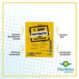 7. Sınıf Matematik Sörf Soru Bankası-FikriBilim Yayınları