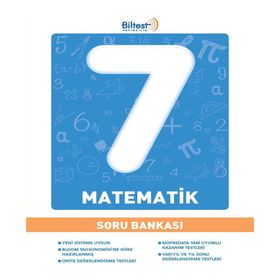 7.Sınıf Matematik Soru Bankası Bilfen Yayınları - kollektif