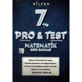 7.Sınıf Matematik Soru Bankası Bilfen Yayınları - kollektif