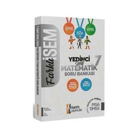 7. Sınıf Matematik Soru Bankası Farklı İsem