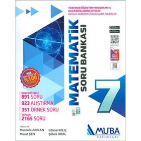 7. Sınıf Matematik Soru Bankası Muba Yayınları