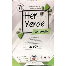 7. Sınıf Matematik Soru Föyleri Her Yerde Serisi - Zeka Küpü Yayınları