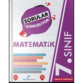 7. Sınıf Matematik Sorular Konuşuyor Soru Bankası-Pruva Akademi Yayınları