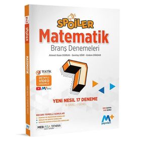 7. Sınıf Matematik Spoiler 17 Branş Deneme-Martı Yayınları