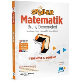 7. Sınıf Matematik Spoiler 17 Branş Deneme-Martı Yayınları