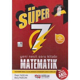 7. Sınıf Matematik Süper Soru Bankası Nitelik Yayınları