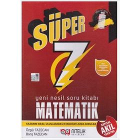 7. Sınıf Matematik Süper Soru Bankası Nitelik Yayınları