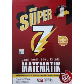 7. Sınıf Matematik Süper Soru Bankası Nitelik Yayınları