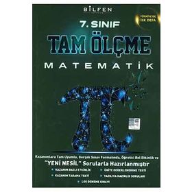 7. Sınıf Matematik Tam Ölçme Yeni Bilfen Yayıncılık