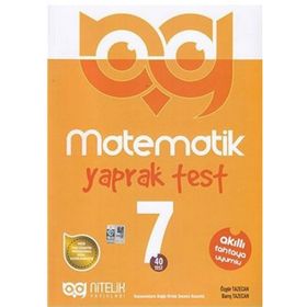 7. Sınıf Matematik Yaprak Test Nitelik Yayınevi