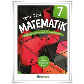 7. Sınıf Matematik Yeni Nesil Konu Özetli Soru Bankası Bilgi Küpü Yayınları