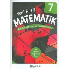 7. Sınıf Matematik Yeni Nesil Konu Özetli Soru Bankası Bilgi Küpü Yayınları
