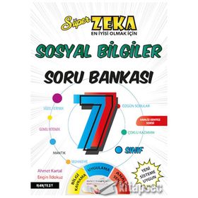 7. Sınıf Mavi Sosyal Bilgiler Soru Bankası-Nartest Yayınları