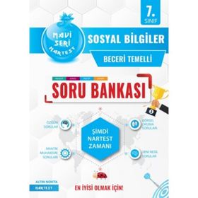 7. Sınıf Mavi Sosyal Bilgiler Soru Bankası-Nartest Yayınları