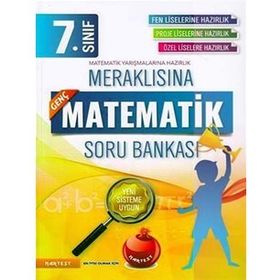 7. Sınıf Meraklısına Genç Matematik Soru Bankası Fen Liselerine Hazırlık-Nartest Yayınevi