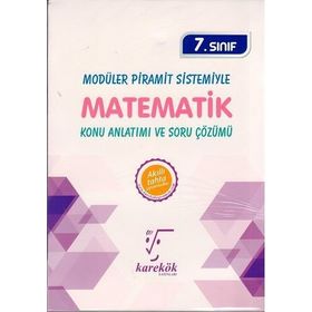 7. Sınıf MPS Matematik Konu Anlatımı ve Soru Çözümü Karekök Yayınları