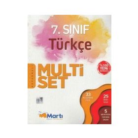 7.Sınıf Multiset Türkçe Martı Okul Yayınları