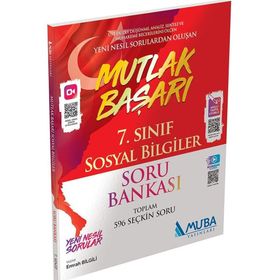7. Sınıf Mutlak Başarı Sosyal Bilgiler Soru Bankası-Muba Yayınları