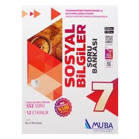 7. Sınıf Mutlak Başarı Sosyal Bilgiler Soru Bankası-Muba Yayınları