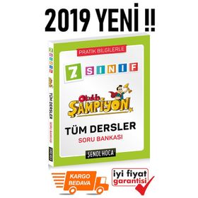 7. Sınıf Okulda Şampiyon Tüm Dersler Soru Bankası - Şenol Hoca Yayınları