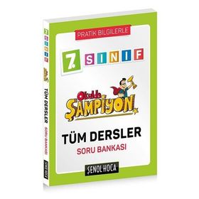 7. Sınıf Okulda Şampiyon Tüm Dersler Soru Bankası - Şenol Hoca Yayınları