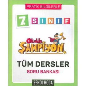 7. Sınıf Okulda Şampiyon Tüm Dersler Soru Bankası - Şenol Hoca Yayınları